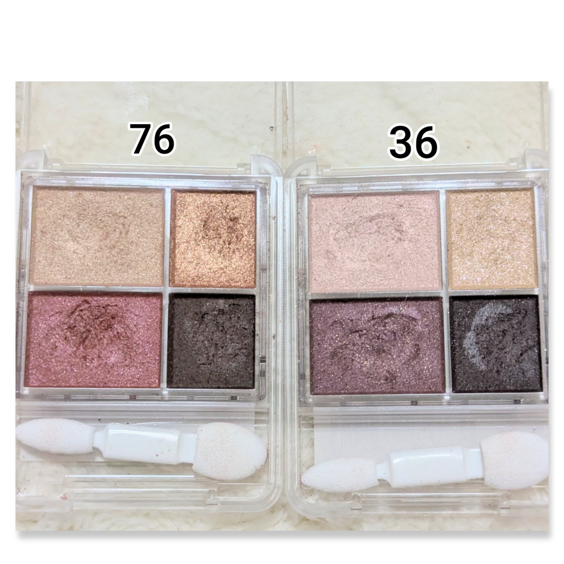 グラデーション アイシャドウ/ちふれ/アイシャドウパレットを使ったクチコミ（3枚目）