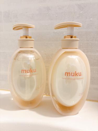 ムク+　モイスト　アミノジェル　シャンプー/ヘアトリートメント/muku+/市販シャンプーを使ったクチコミ（1枚目）