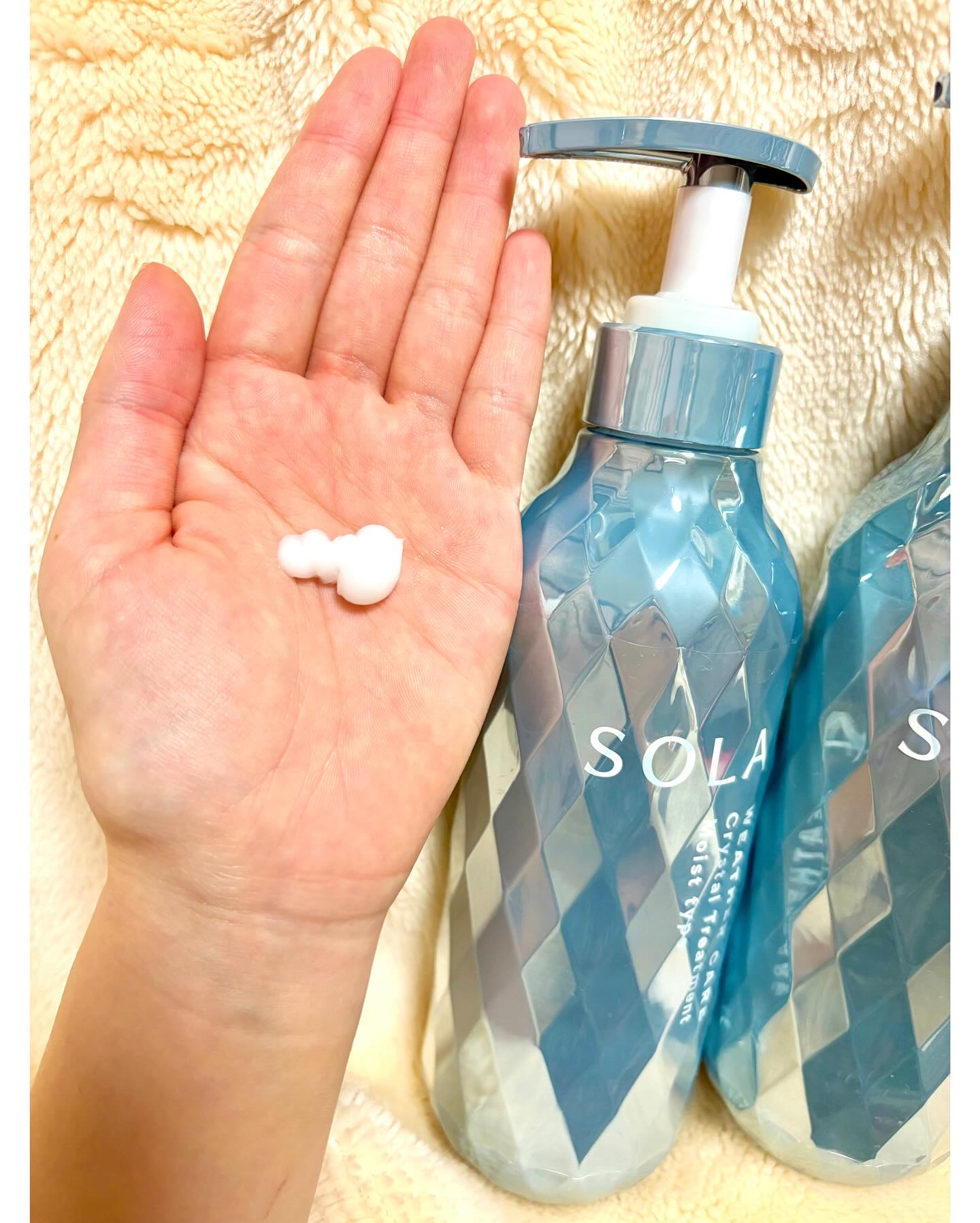ソラ ウェザーケア クリスタル シャンプー/ヘアトリートメント モイストタイプ/SOLA WEATHER CARE/市販シャンプーを使ったクチコミ（3枚目）
