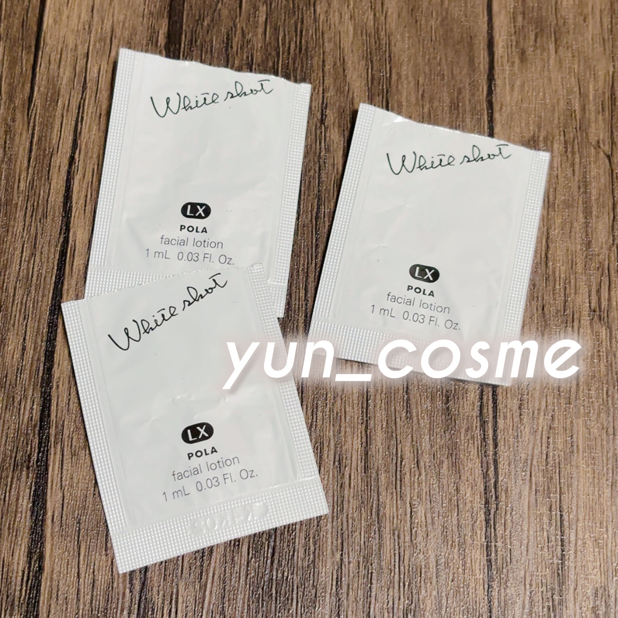 サンプルなので、すごい効果がありました！とは言えませんが、肌トラブルもなく良かったです🥰
ストックが終われば、現品にトライしてみたいです☺️🙌💕

#ホワイトショット #ホワイトショットLX #提供#美白 #美白ケア #使い切りコスメ
