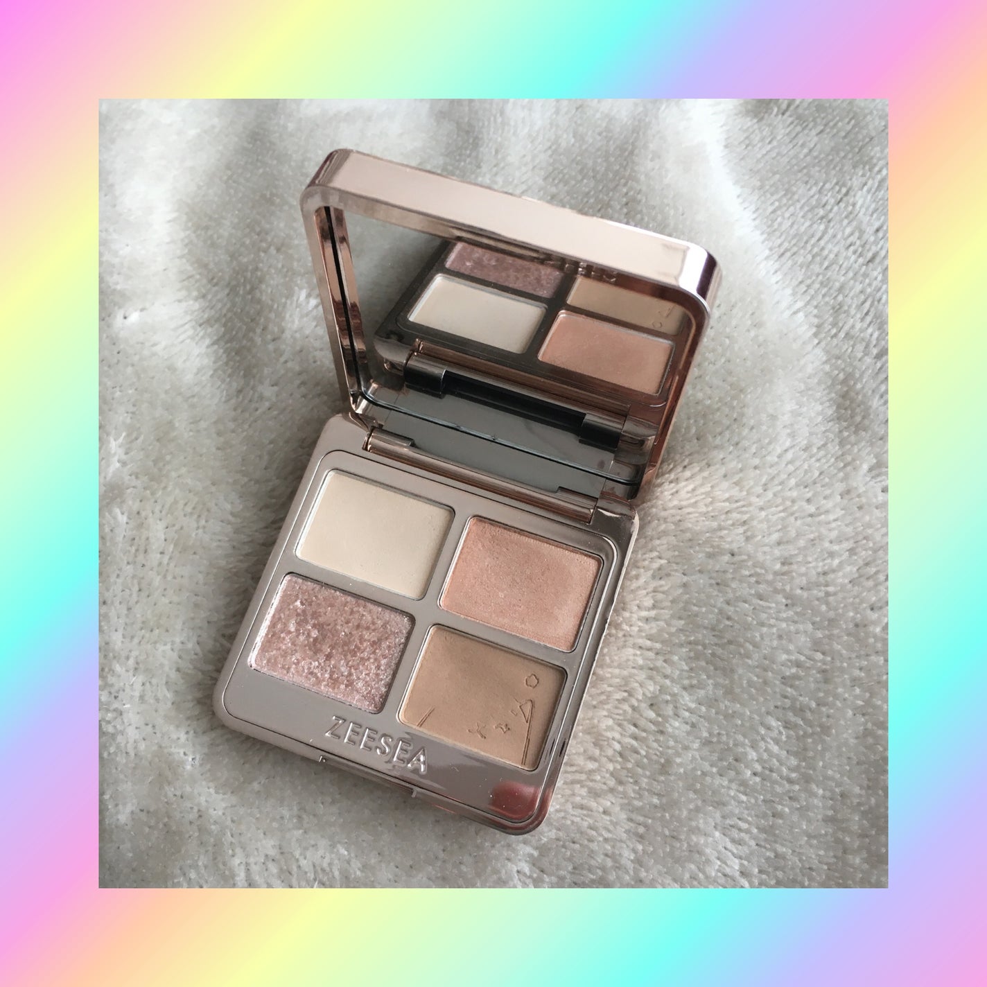 アニマルアイシャドウ(4シェード)/ZEESEA/アイシャドウパレットを使ったクチコミ(1枚目)