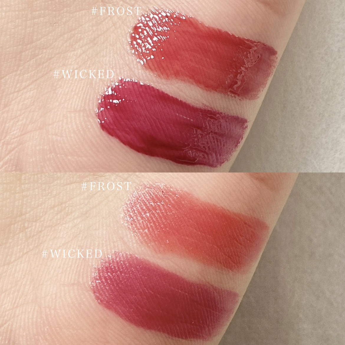 ウォーターグローリップティント 12 ウィーキッド（Wicked）/INGA/リップティントを使ったクチコミ（3枚目）