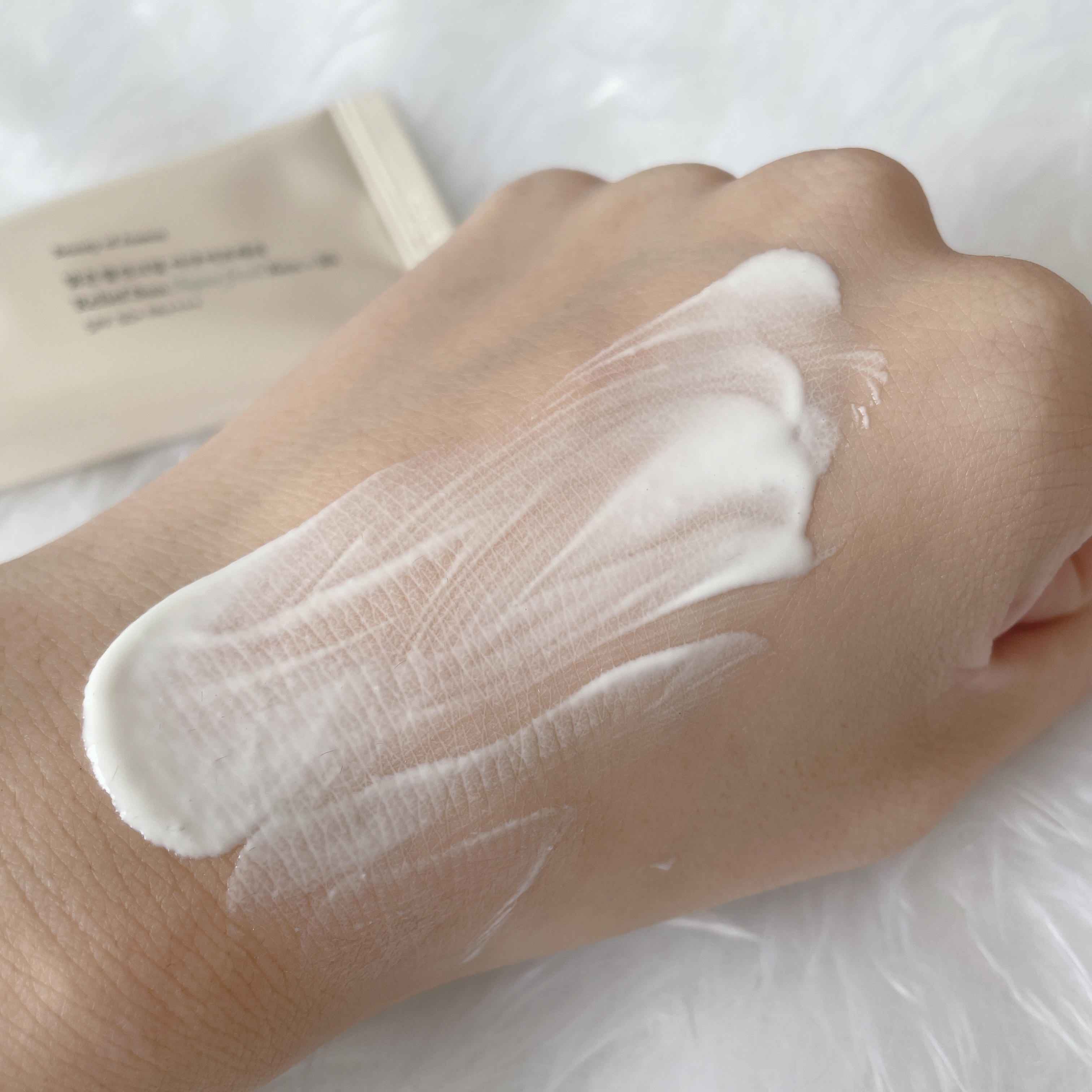 米アクアフレッシュサンクリーム/Beauty of Joseon/日焼け止めクリームを使ったクチコミ（3枚目）