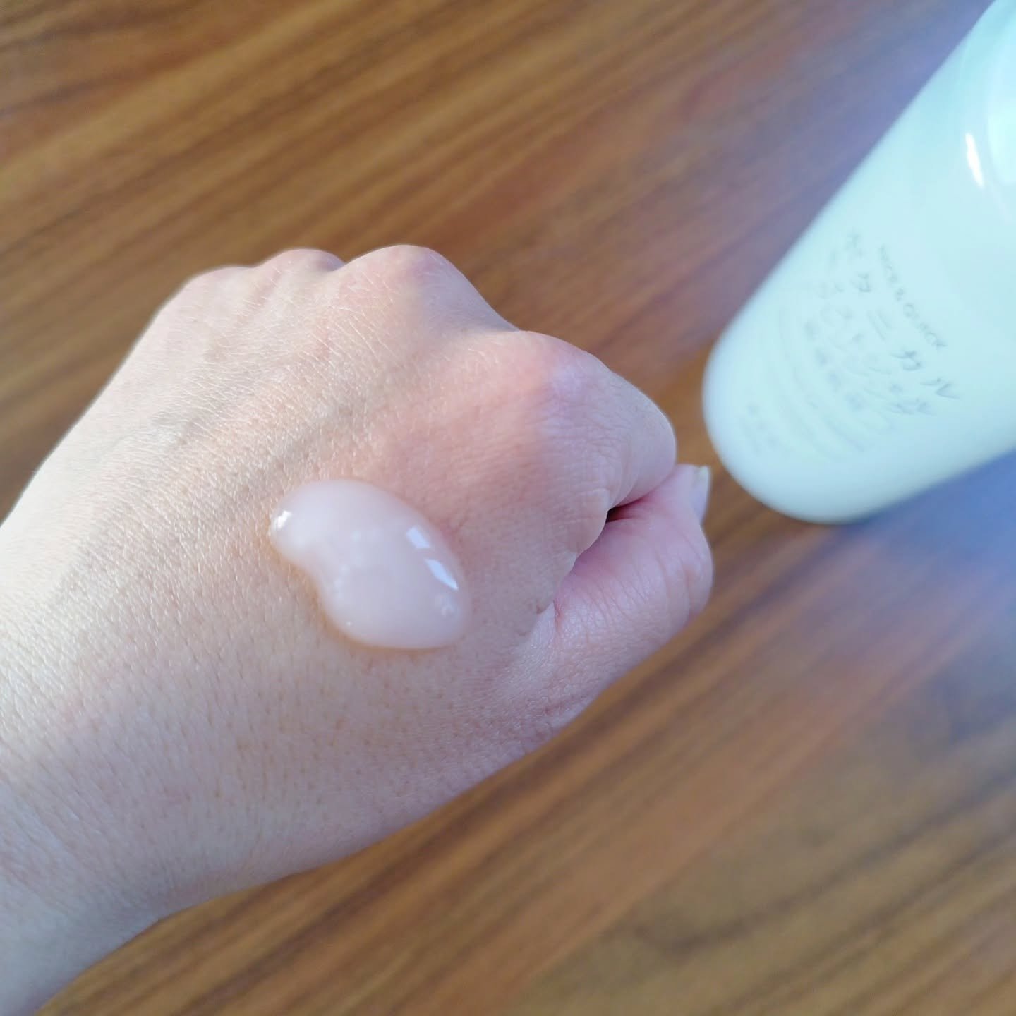 ボタニカルモイストジェルクレンジング/NICE ＆ QUICK/クレンジングジェルを使ったクチコミ（3枚目）