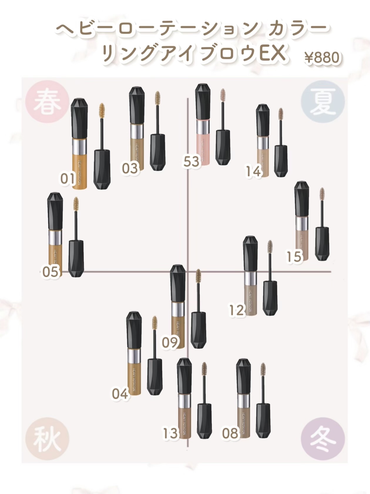 フィルム眉カラー/デジャヴュ/眉マスカラを使ったクチコミ（3枚目）