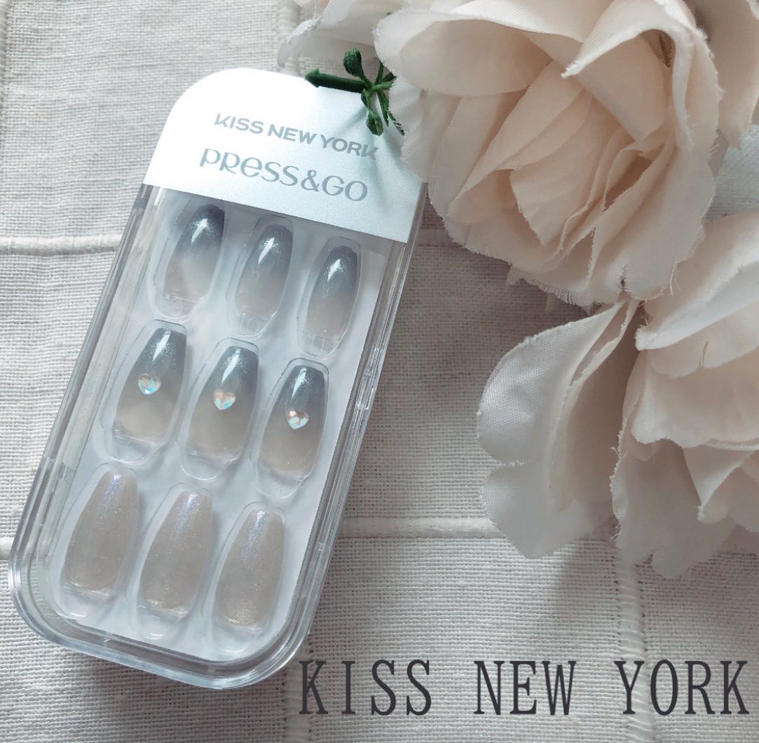 Press&Go ELEGANT/KISS NEW YORK/ネイルチップ・パーツを使ったクチコミ（2枚目）