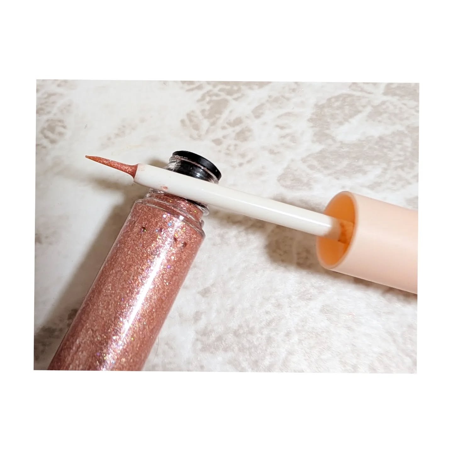 グリッターライナー/Kirei&co./グリッターを使ったクチコミ（3枚目）