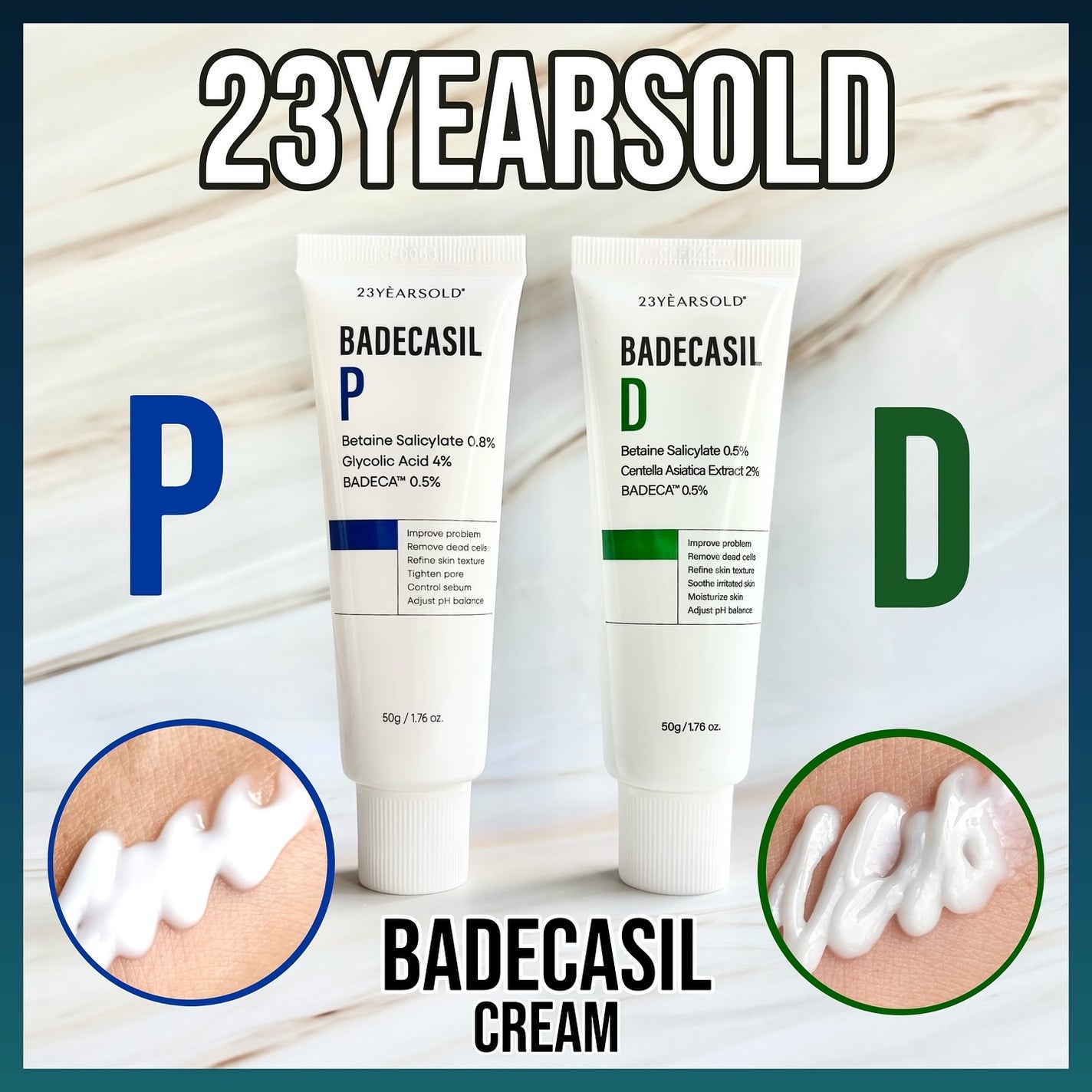 バデカシルDクリーム/23years old/フェイスクリームを使ったクチコミ(1枚目)