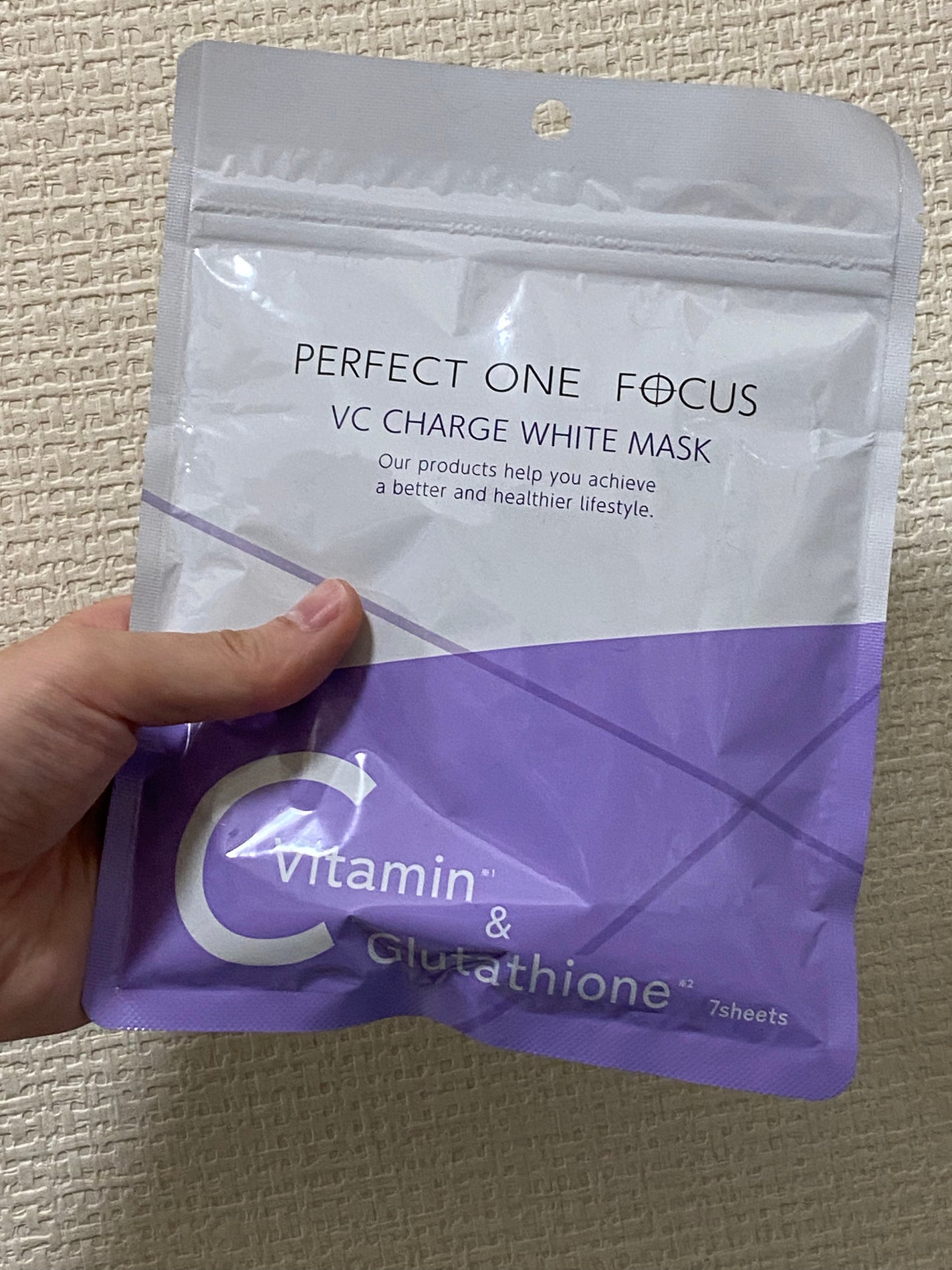 VCチャージ ホワイトマスク/PERFECT ONE FOCUS/シートマスク・パックを使ったクチコミ(1枚目)