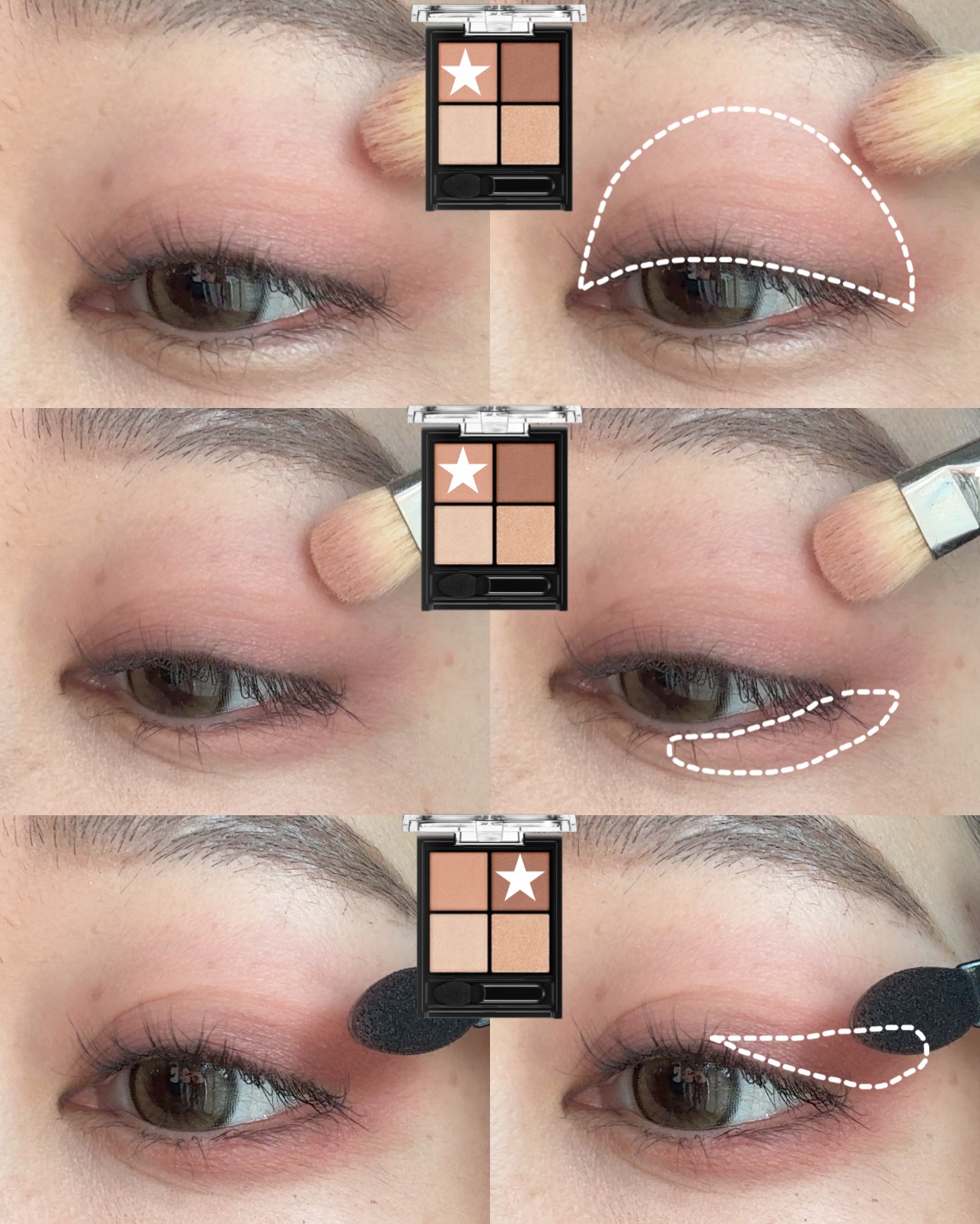 ケイト ポッピングシルエットシャドウ/KATE/アイシャドウパレットを使ったクチコミ（2枚目）