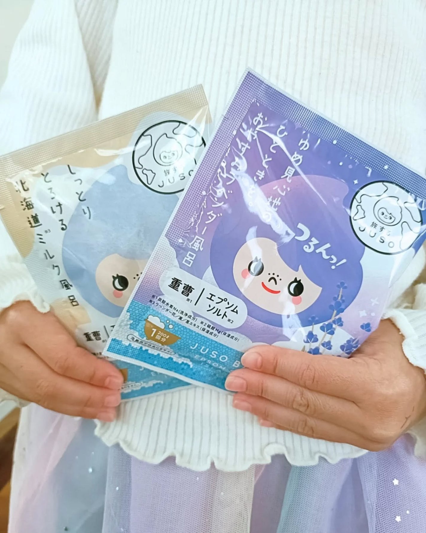 JUSO BATH POWDER/旅するJUSO/炭酸系入浴剤を使ったクチコミ(10枚目)