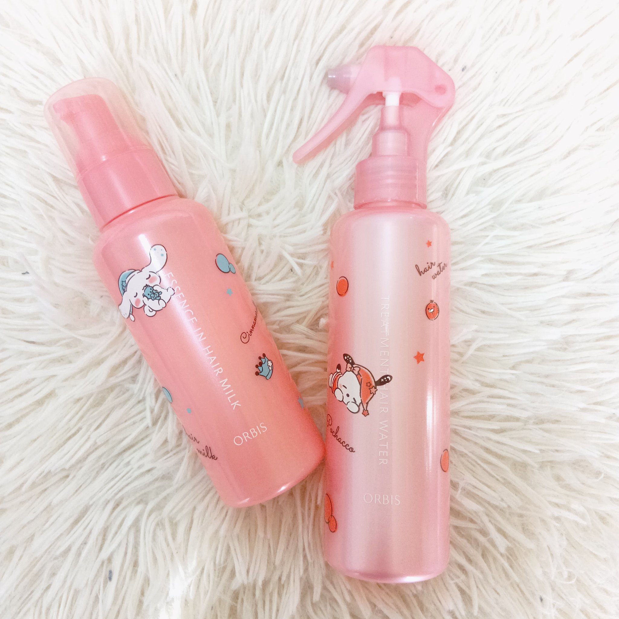 トリートメントヘアウォーター 限定ボトル 180ml（ポコチャ）/オルビス/アウトバストリートメントを使ったクチコミ（1枚目）