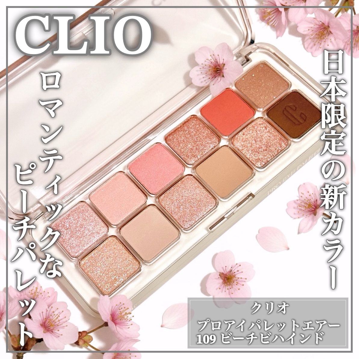 プロ アイ パレット エアー/CLIO/アイシャドウパレットを使ったクチコミ（1枚目）