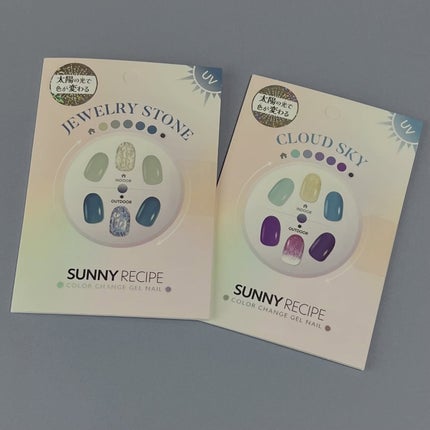 SUNNY RECIPE COLOR CHANGE GEL NAIL/SUNNY RECIPE/ネイルシールを使ったクチコミ(2枚目)