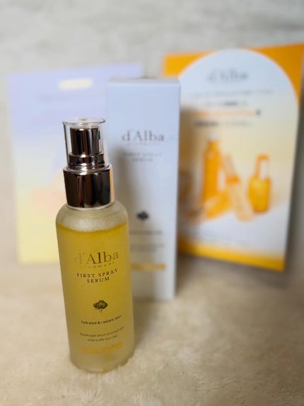 ダルバ ホワイトトリュフファーストスプレーセラム/ダルバ/ミスト状化粧水を使ったクチコミ(2枚目)