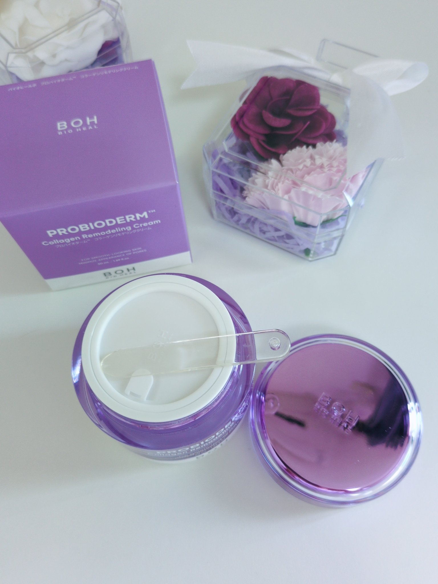 プロバイオダーム コラーゲン リモデリングクリーム/BIOHEAL BOH/フェイスクリームを使ったクチコミ（2枚目）