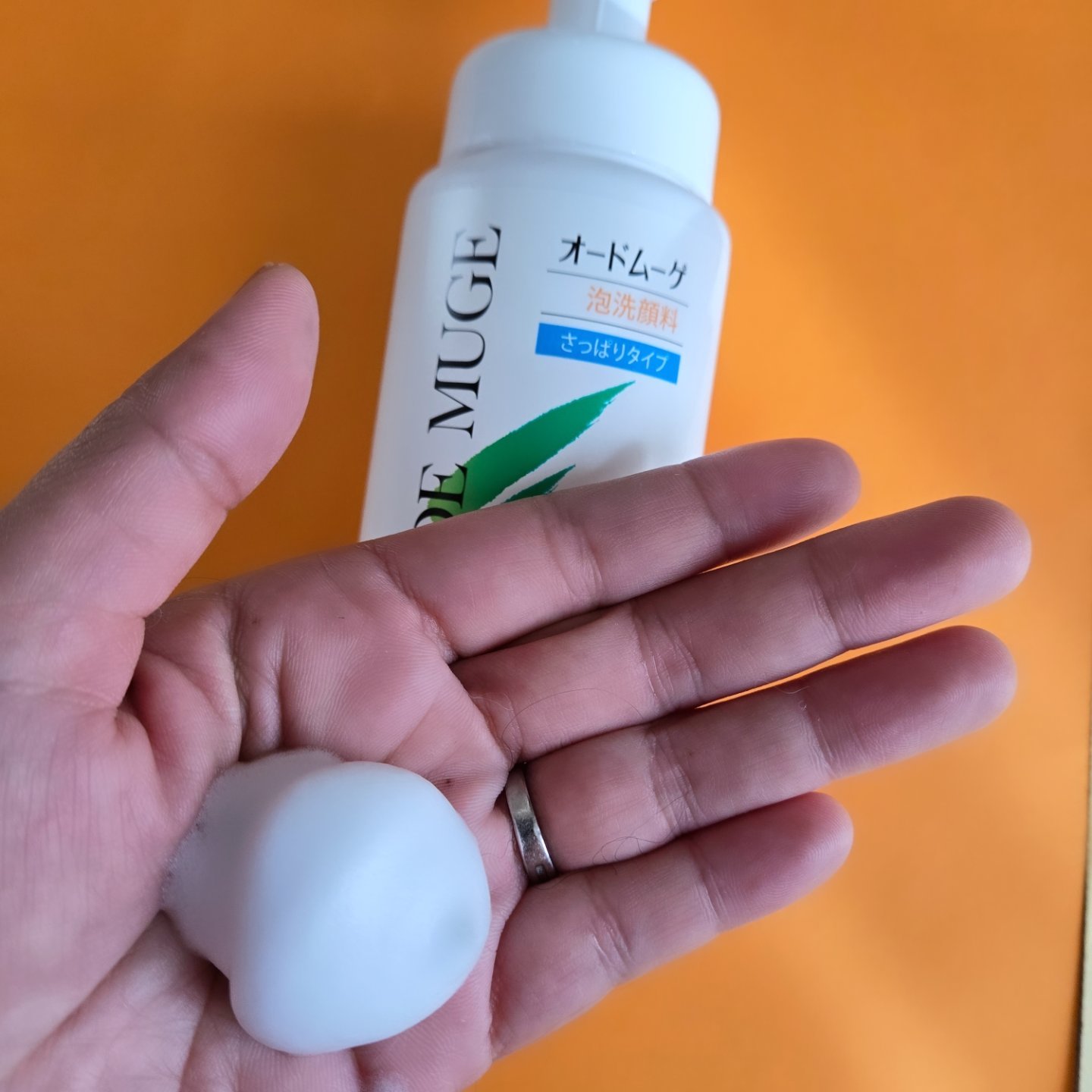 泡洗顔料 さっぱりタイプ/オードムーゲ/泡洗顔を使ったクチコミ（2枚目）