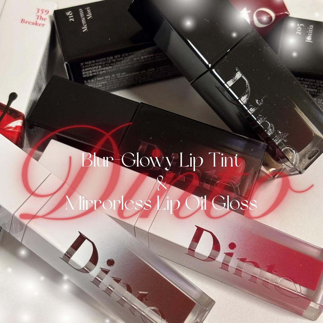 ブラーグロイリップティント/Dinto/リップティントを使ったクチコミ（1枚目）