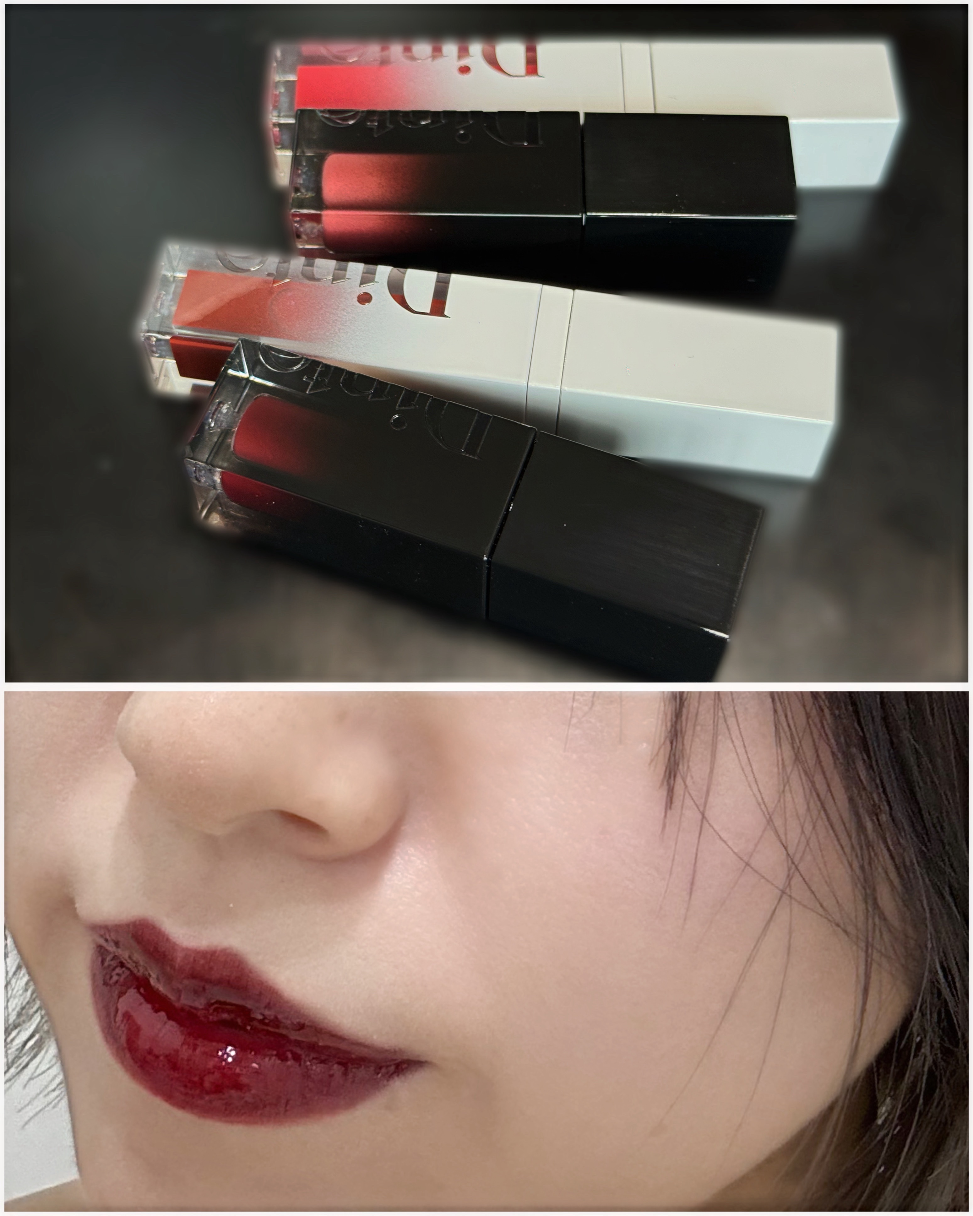 ブラーグロイリップティント/Dinto/リップティントを使ったクチコミ（3枚目）