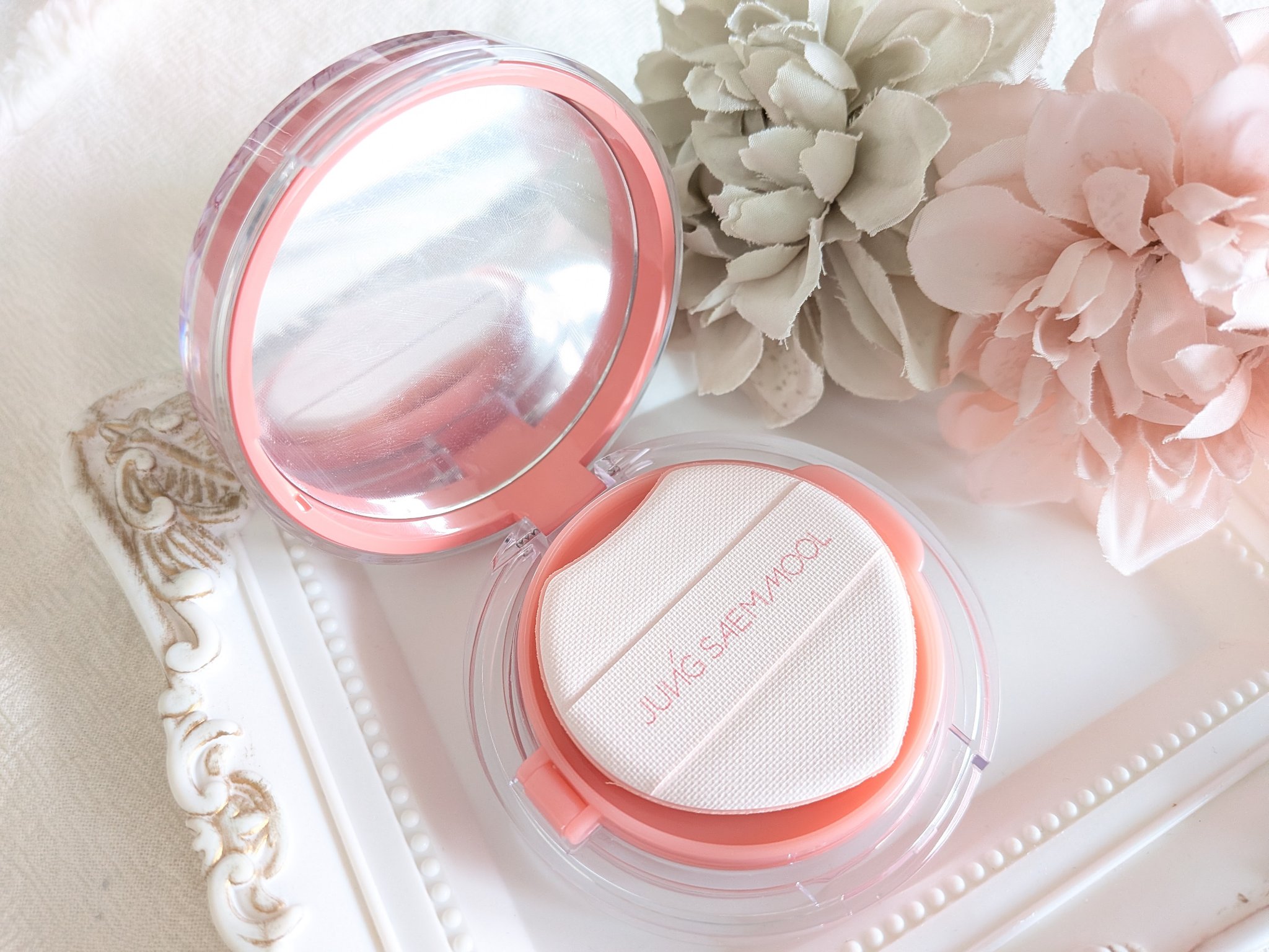 アーティストクッションブラッシュ/JUNG SAEM MOOL/リキッドチークを使ったクチコミ（3枚目）