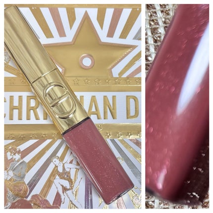 ルージュ ディオール シークイン リキッド デュオ(ホリデーコレクション 2025 限定品)/Dior/口紅・グロス・リップライナー・リップケアを使ったクチコミ(5枚目)