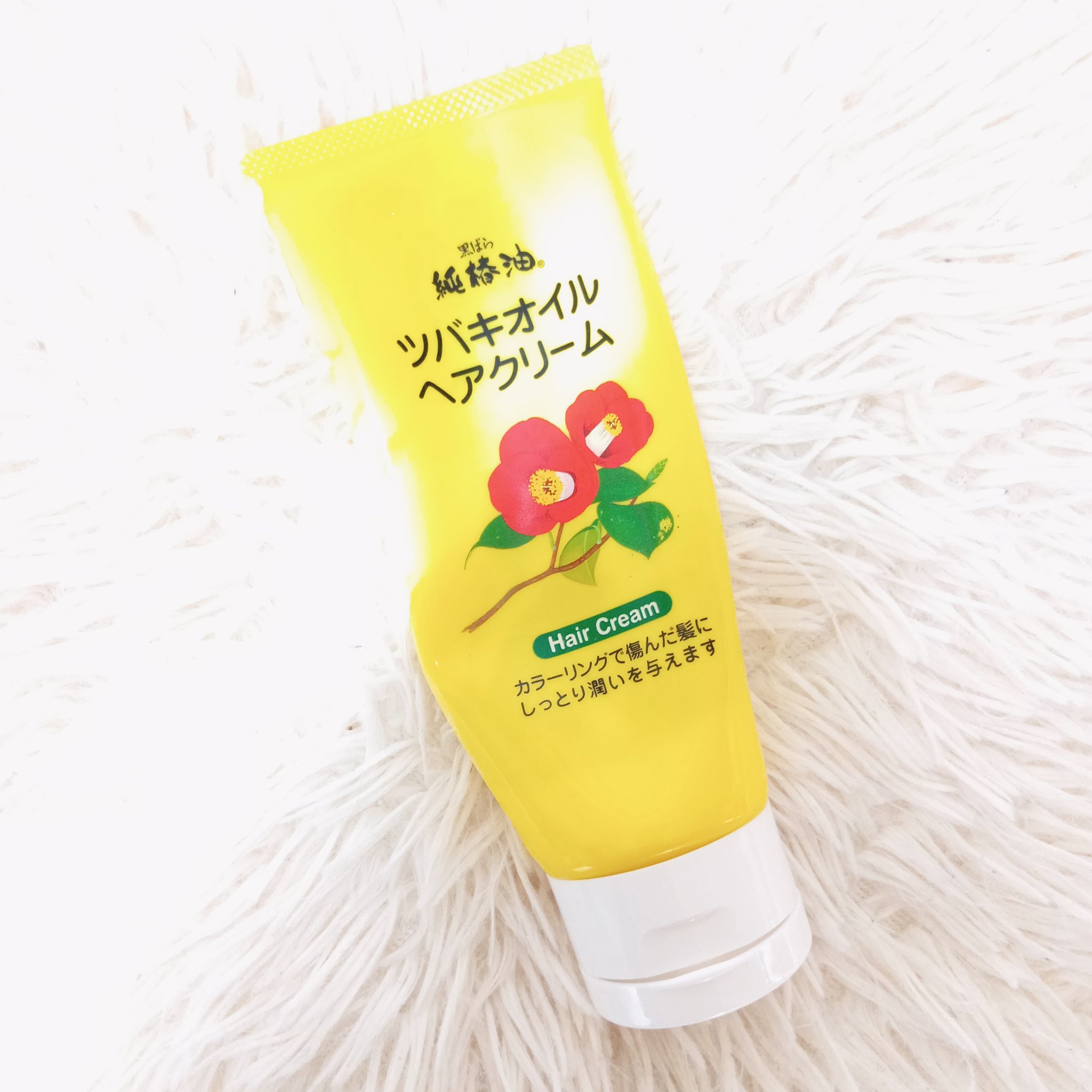 ツバキオイルヘアクリーム/黒ばら純椿油/ヘアワックス・クリームを使ったクチコミ（1枚目）