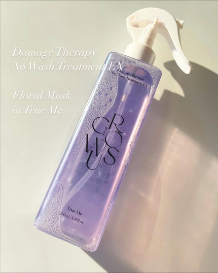 ダメージセラピーノーウォッシュトリートメントEXトゥルーミー (ムスクの香り)/GROWUS/ヘアミストを使ったクチコミ(5枚目)