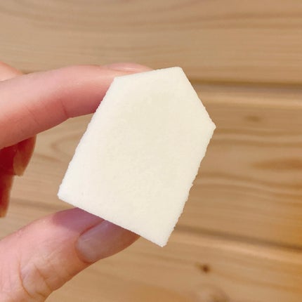 毎日が新しい!使い捨てメイクアップスポンジ(ハウス型)/からだWelcia・くらしWelcia/パフ・スポンジを使ったクチコミ(3枚目)