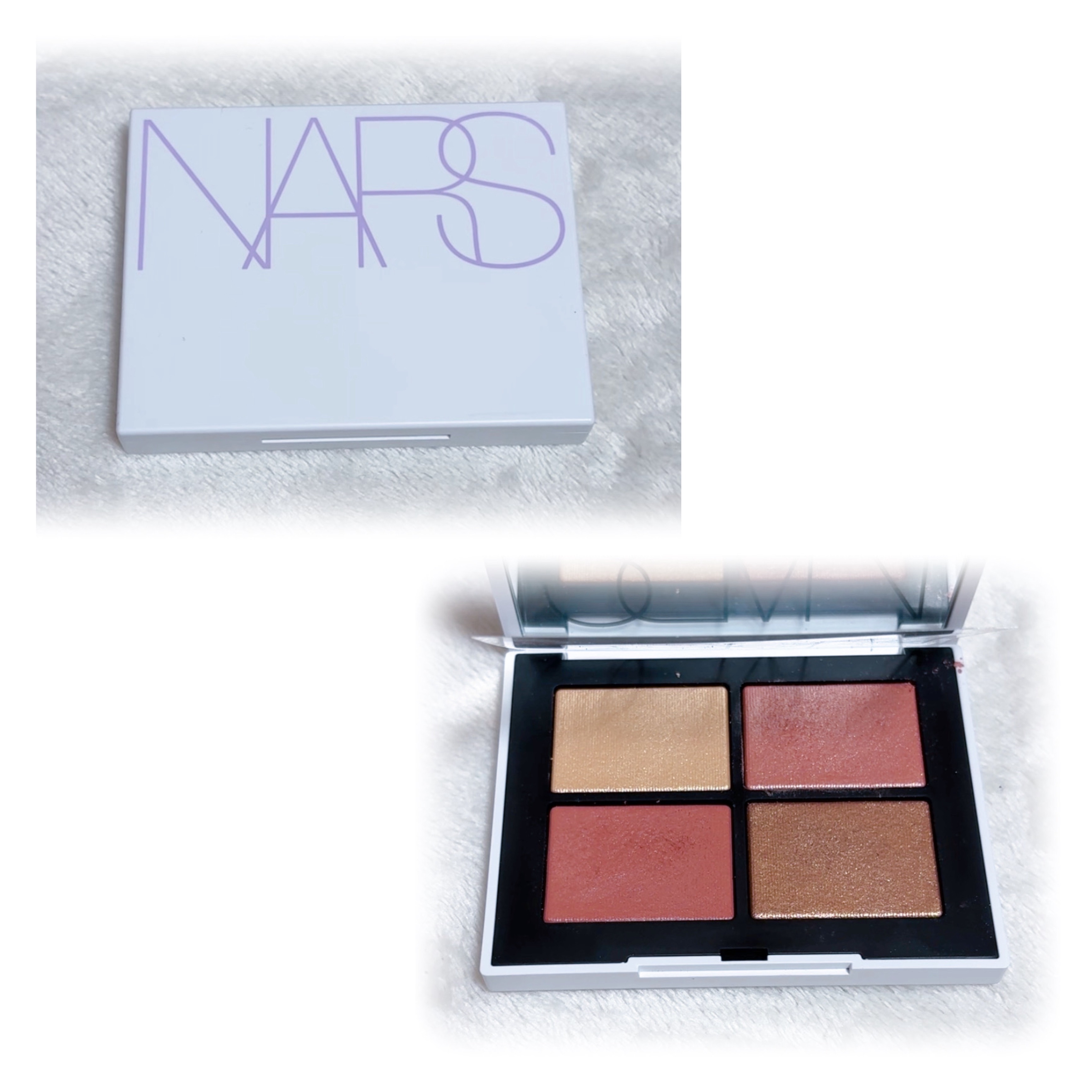 ライトリフレクティング クワッドアイシャドー/NARS/アイシャドウパレットを使ったクチコミ（1枚目）