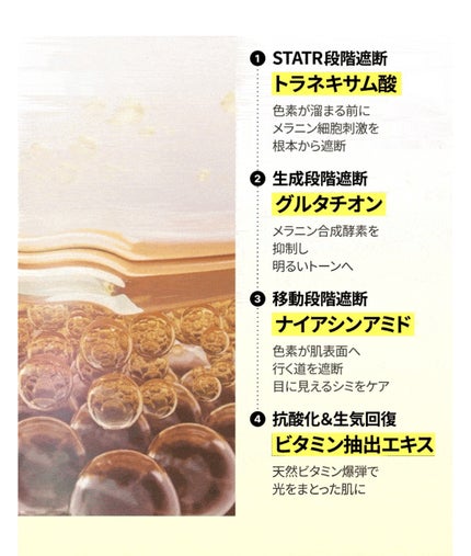 5番 白玉グルタチオン100×TXA10集中トーニング美容液/numbuzin/美容液を使ったクチコミ(4枚目)