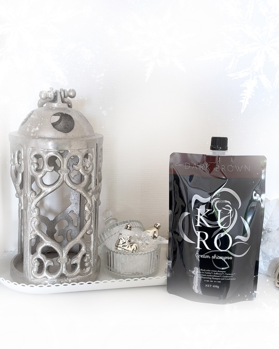 VALANROSE KUROクリームシャンプーのクチコミ「大人世代になって
チラリと出てくる白髪が気になっています

VALANROSE KUROクリー.....」（1枚目）