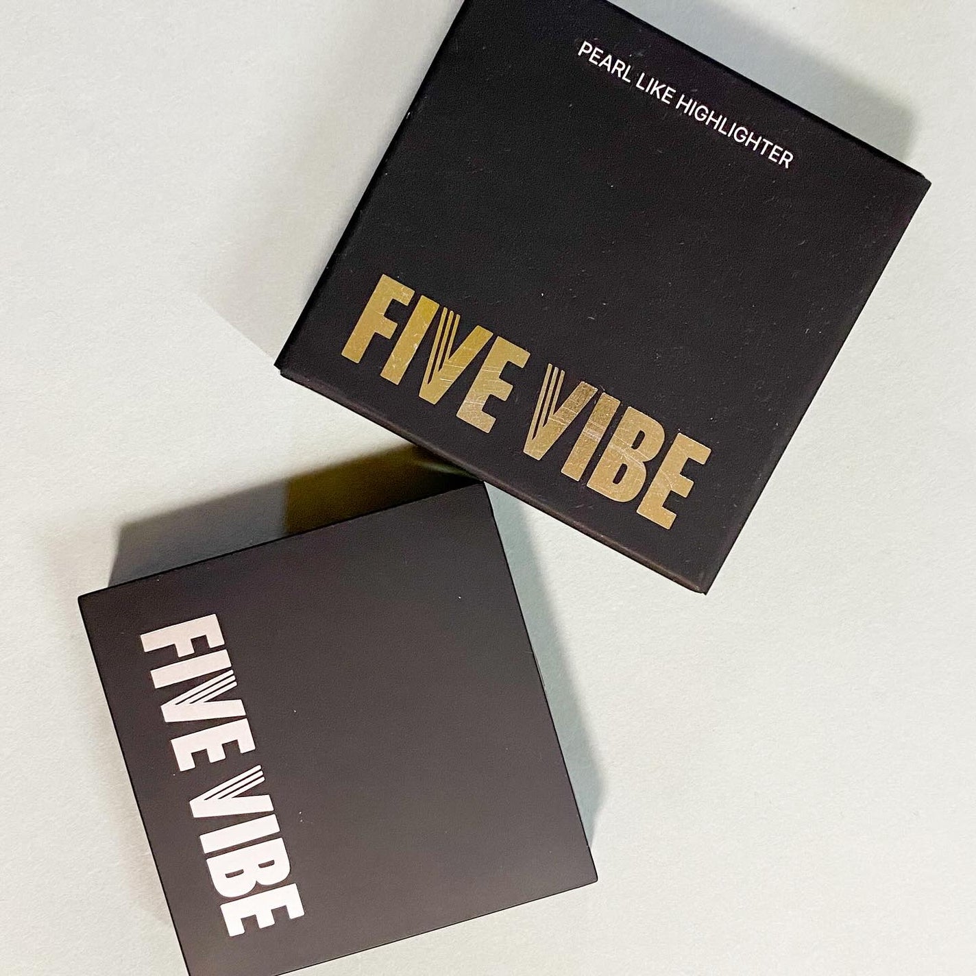 パールライクハイライター/FIVE VIBE/パウダーハイライトを使ったクチコミ(4枚目)