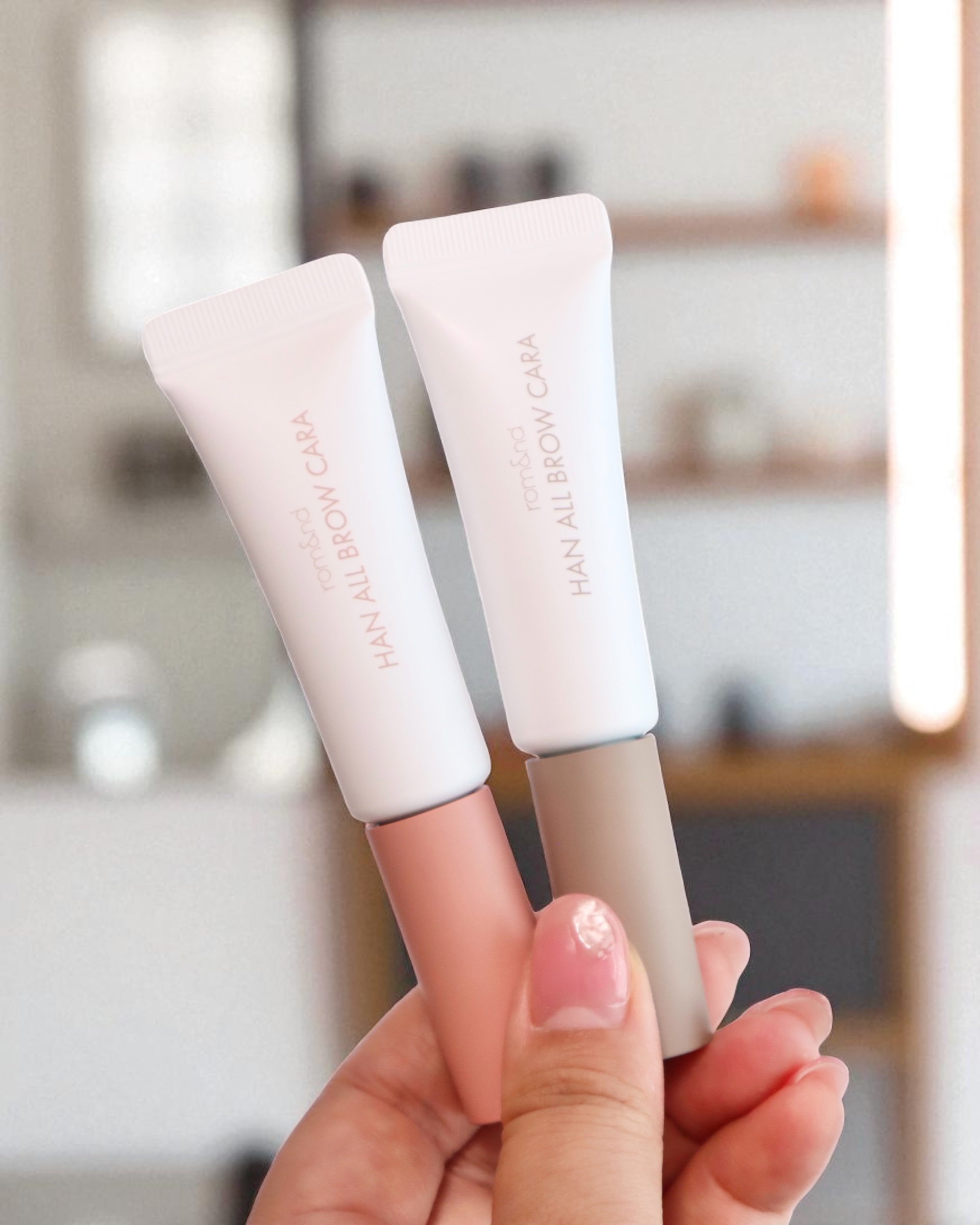 ハンオールブロウカラ/rom&nd/眉マスカラを使ったクチコミ（1枚目）