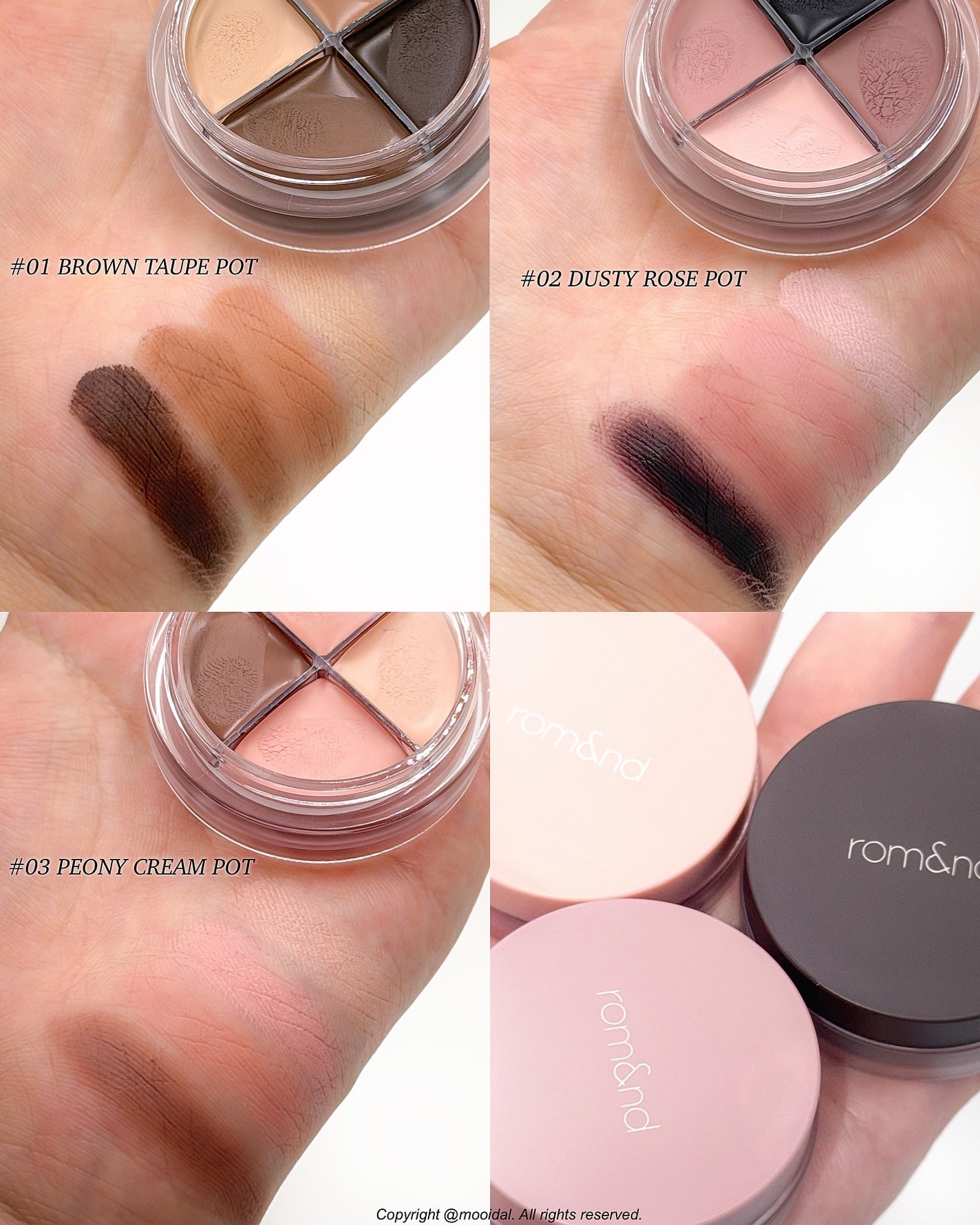 ハンオールアイポットライナー/rom&nd/ジェルアイライナーを使ったクチコミ(3枚目)