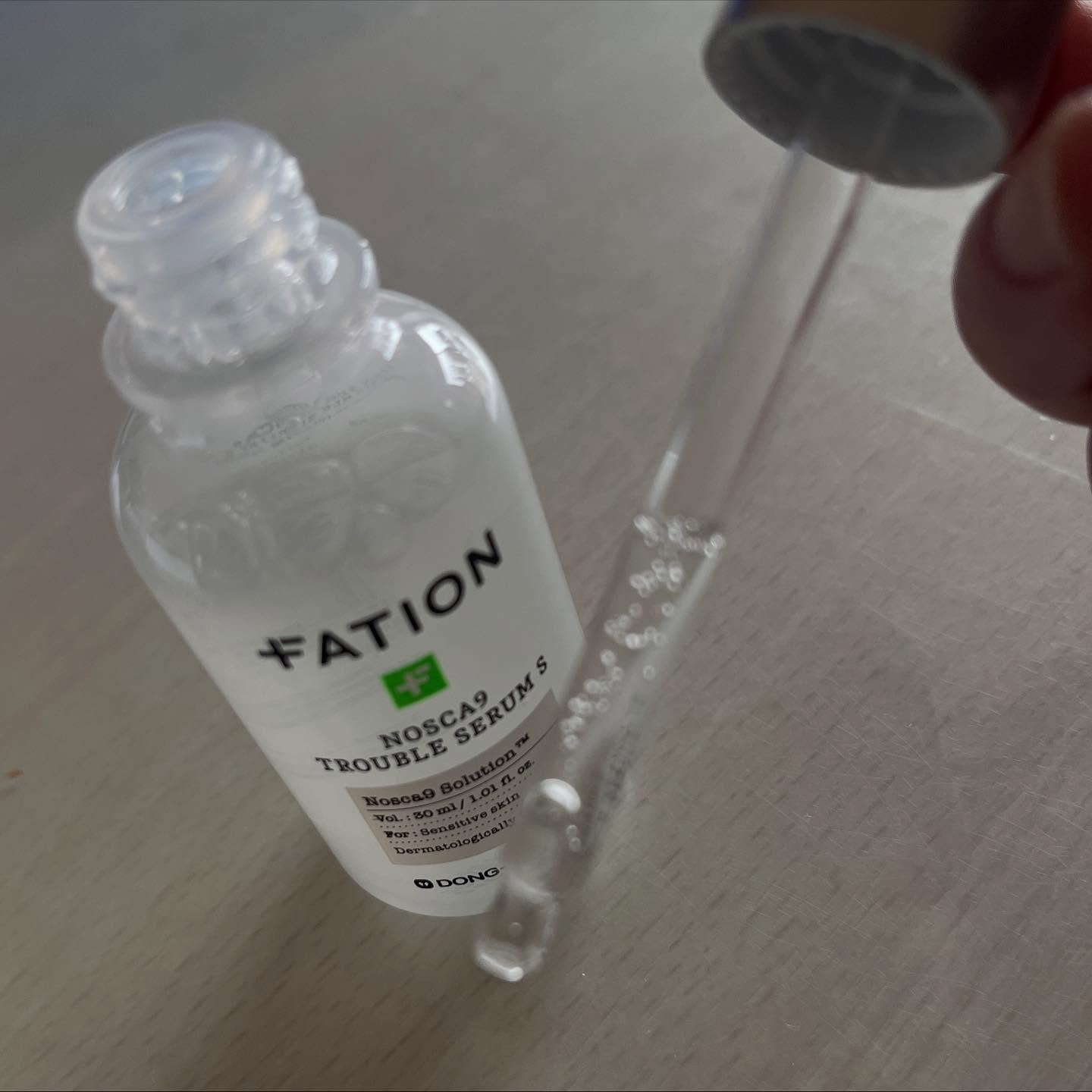 ノスカナイントラブルセラムS/FATION/美容液を使ったクチコミ（2枚目）