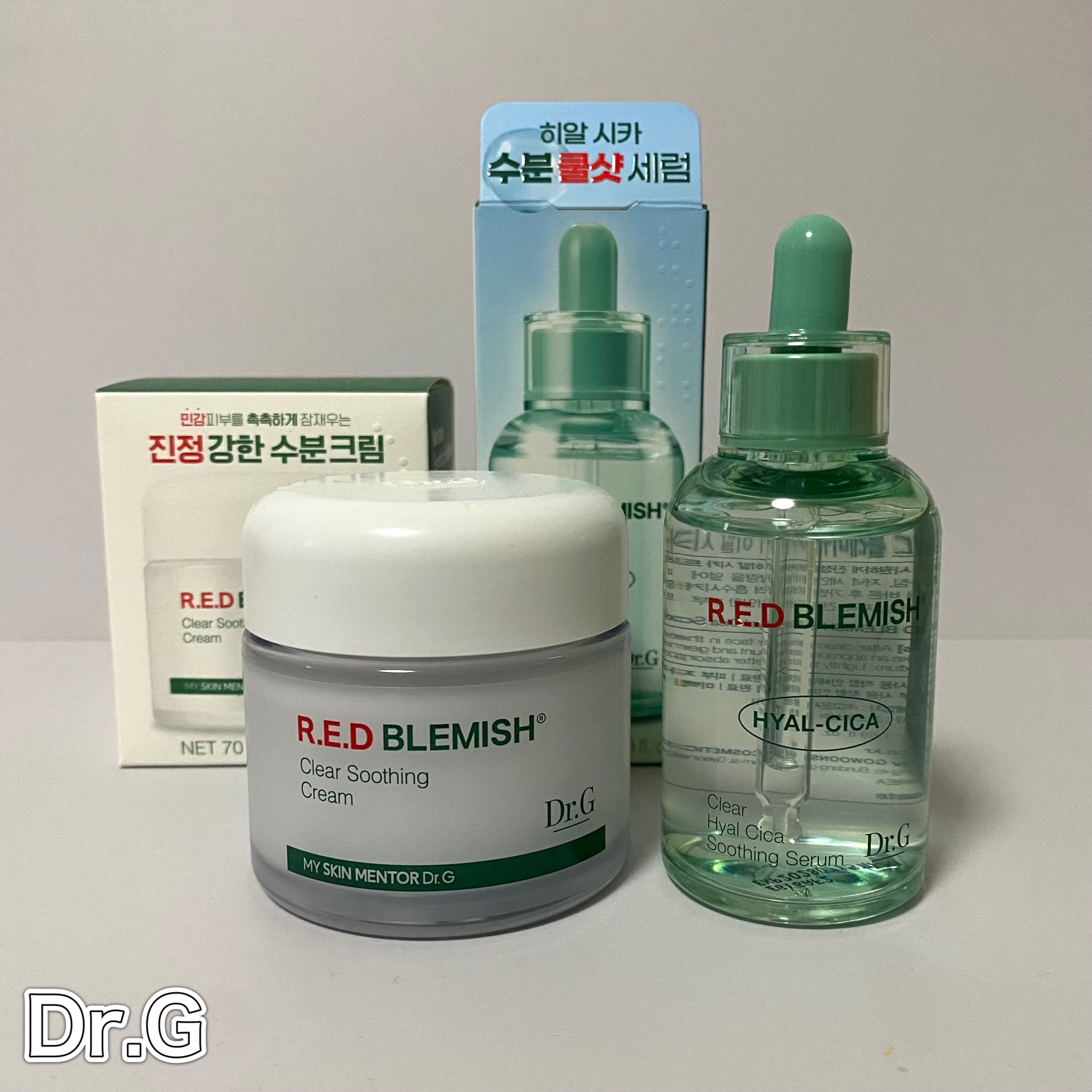 レッドブレミッシュ クリアスージングクリーム/Dr.G/フェイスクリームを使ったクチコミ（1枚目）