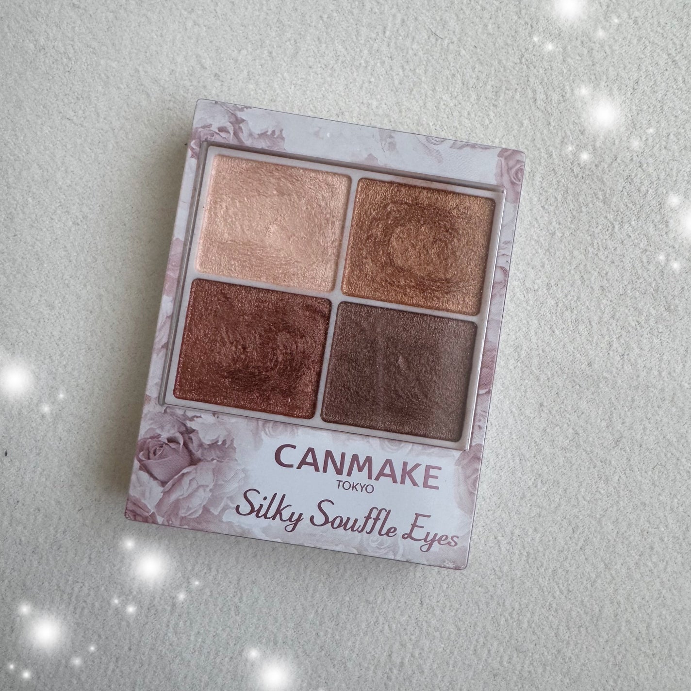 シルキースフレアイズ/キャンメイク/アイシャドウパレットを使ったクチコミ(1枚目)