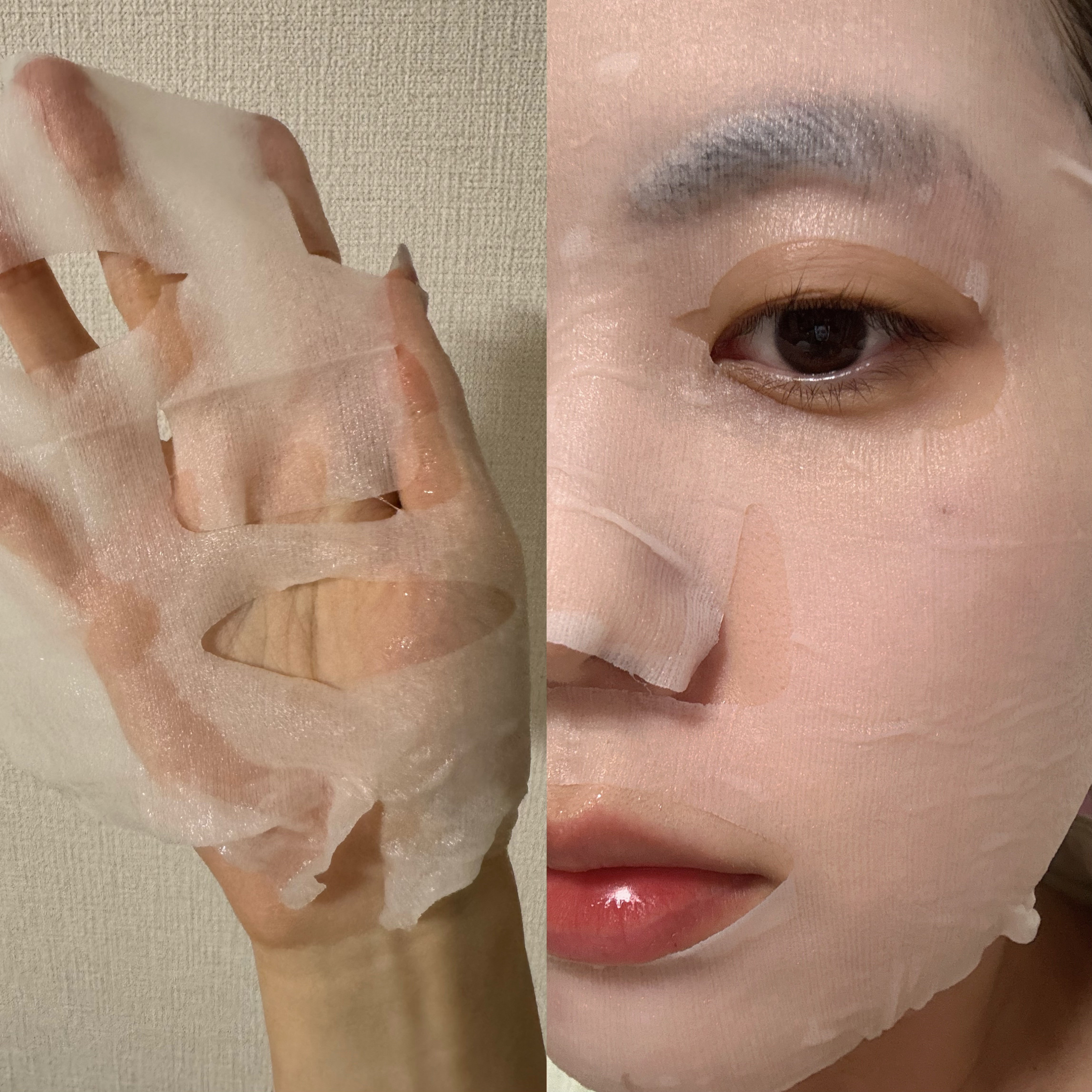 ごめんね素肌マスク/クリアターン/シートマスク・パックを使ったクチコミ（3枚目）