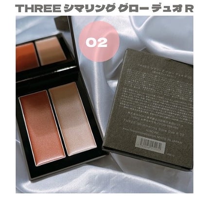 THREE シマリング グロー デュオ R/THREE/クリームハイライトを使ったクチコミ(4枚目)
