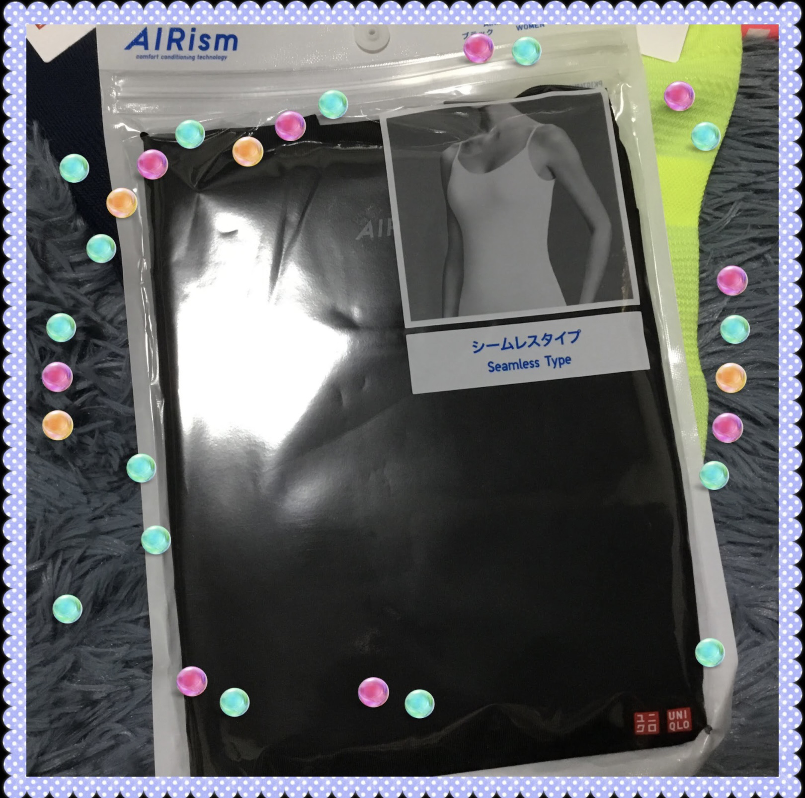 UNIQLO エアリズムキャミソール シームレスタイプ /UNIQLO エアリズムキャミソール シームレスタイプ /その他を使ったクチコミ（1枚目）