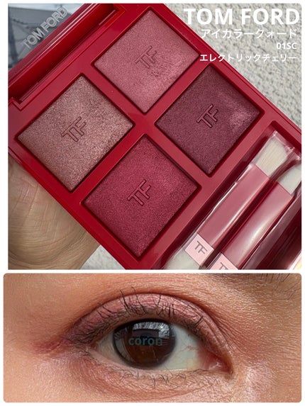 アイ カラー クォード/TOM FORD BEAUTY/アイシャドウパレットを使ったクチコミ(1枚目)