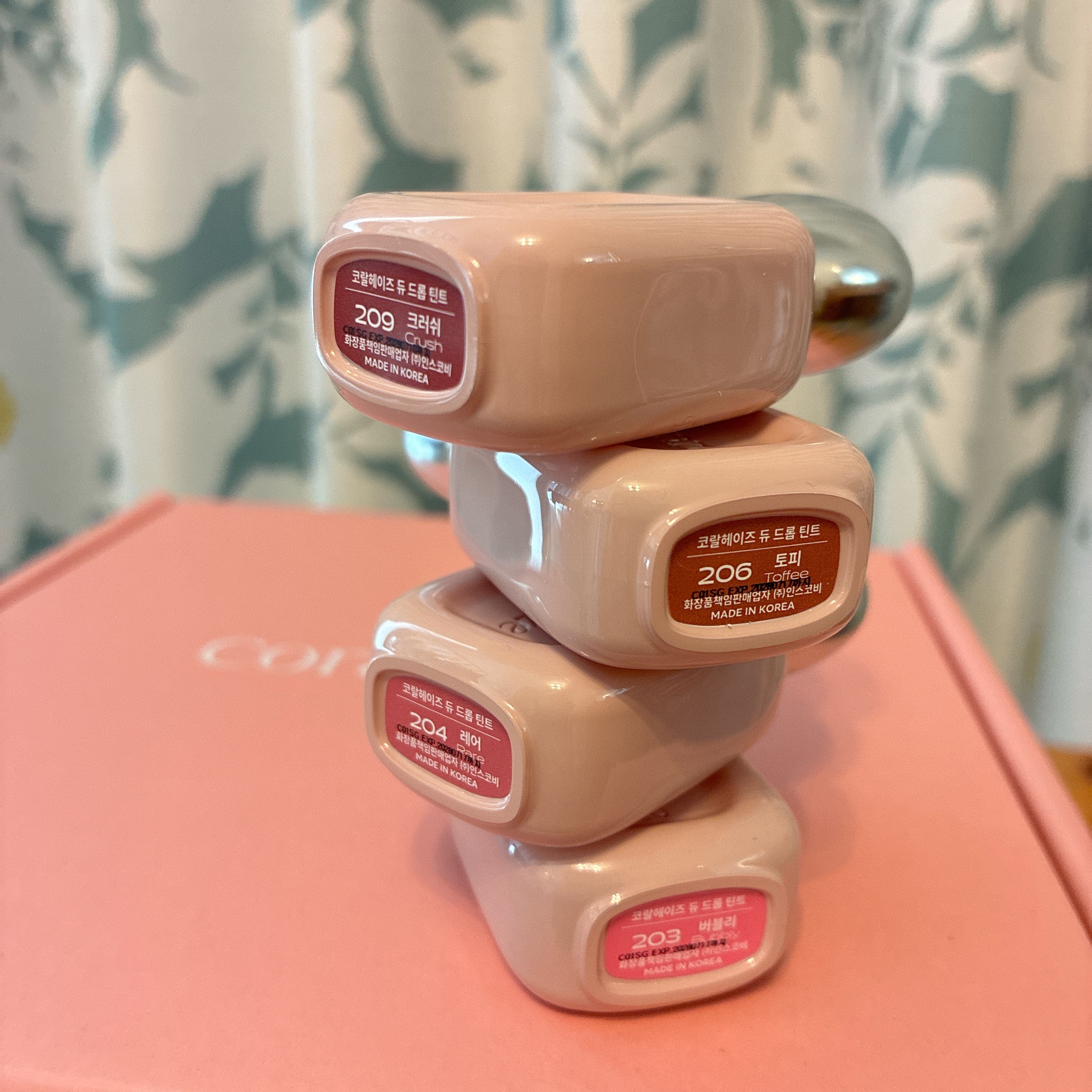 デュー ドロップ ティント/Coralhaze/リップティントを使ったクチコミ（2枚目）