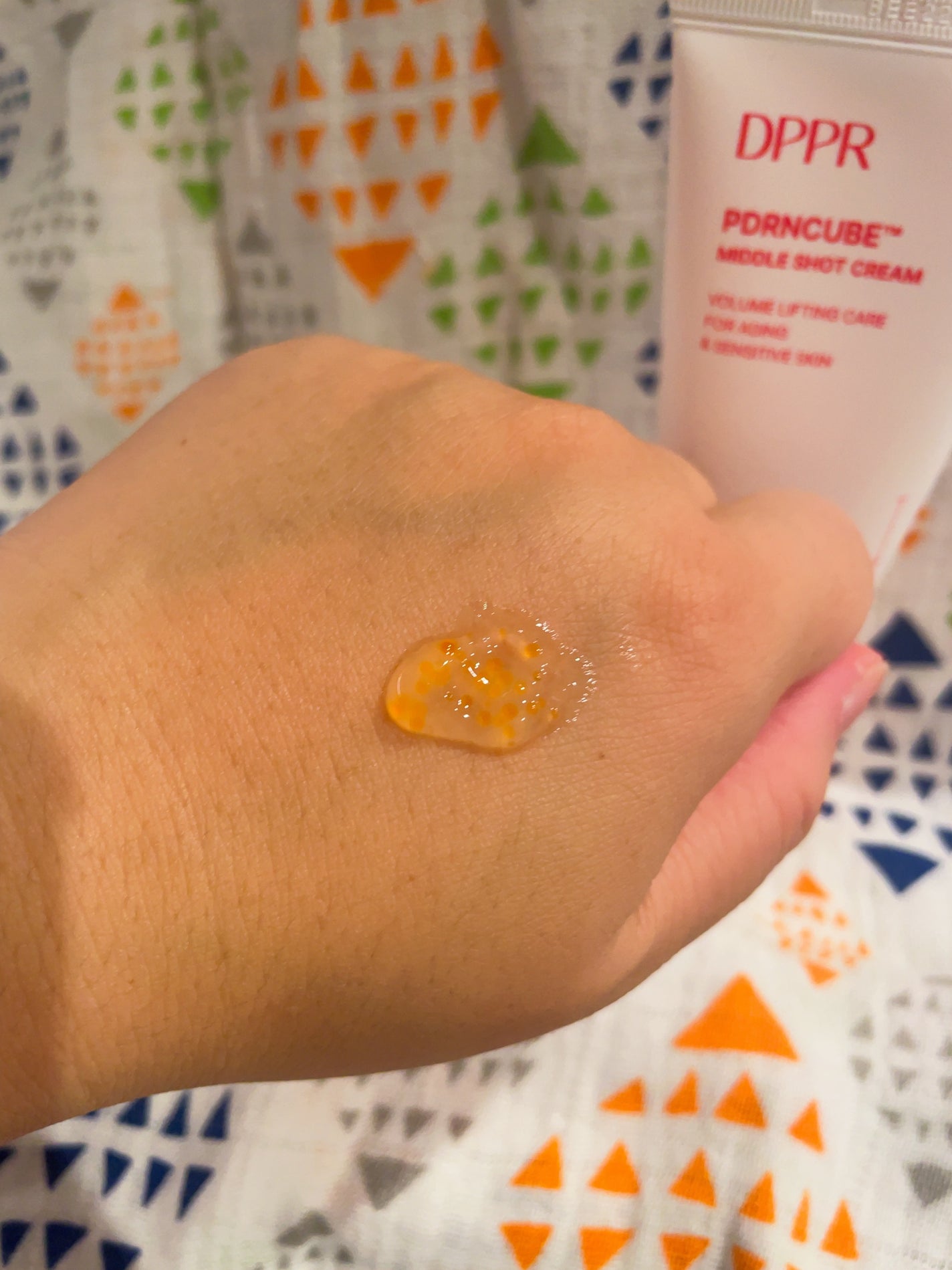 DPPR PDRN CUBE ミドルショットクリーム/DPPR/フェイスクリームを使ったクチコミ(2枚目)