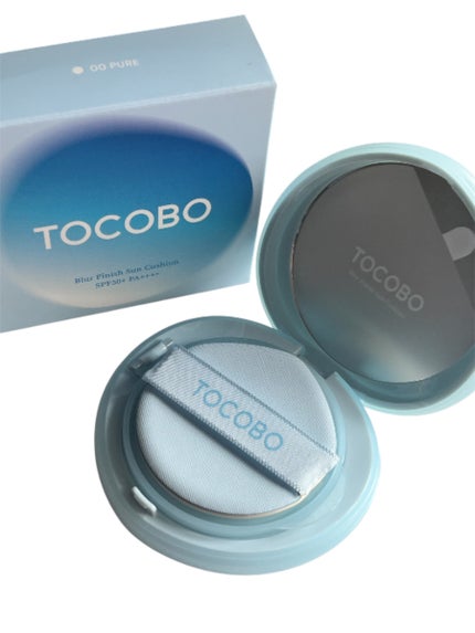 ブラーフィニッシュサンクッション/TOCOBO/日焼け止めパウダーを使ったクチコミ(6枚目)
