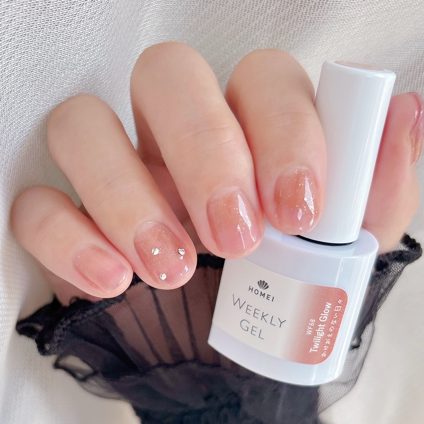 HOMEI ウィークリージェル/HOMEI/ジェルネイルを使ったクチコミ（2枚目）