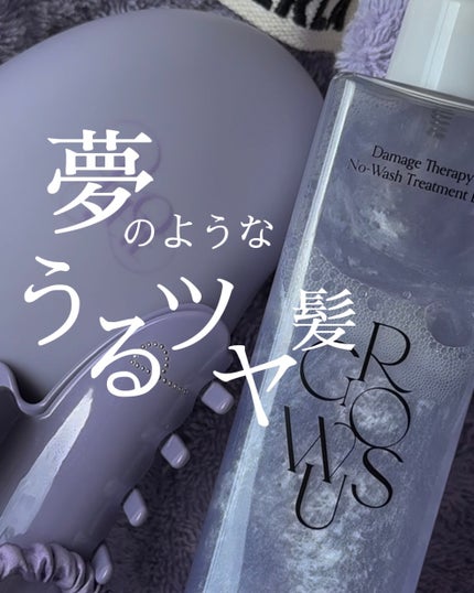 ダメージセラピーノーウォッシュトリートメントEXトゥルーミー (ムスクの香り)/GROWUS/ヘアミストを使ったクチコミ(1枚目)