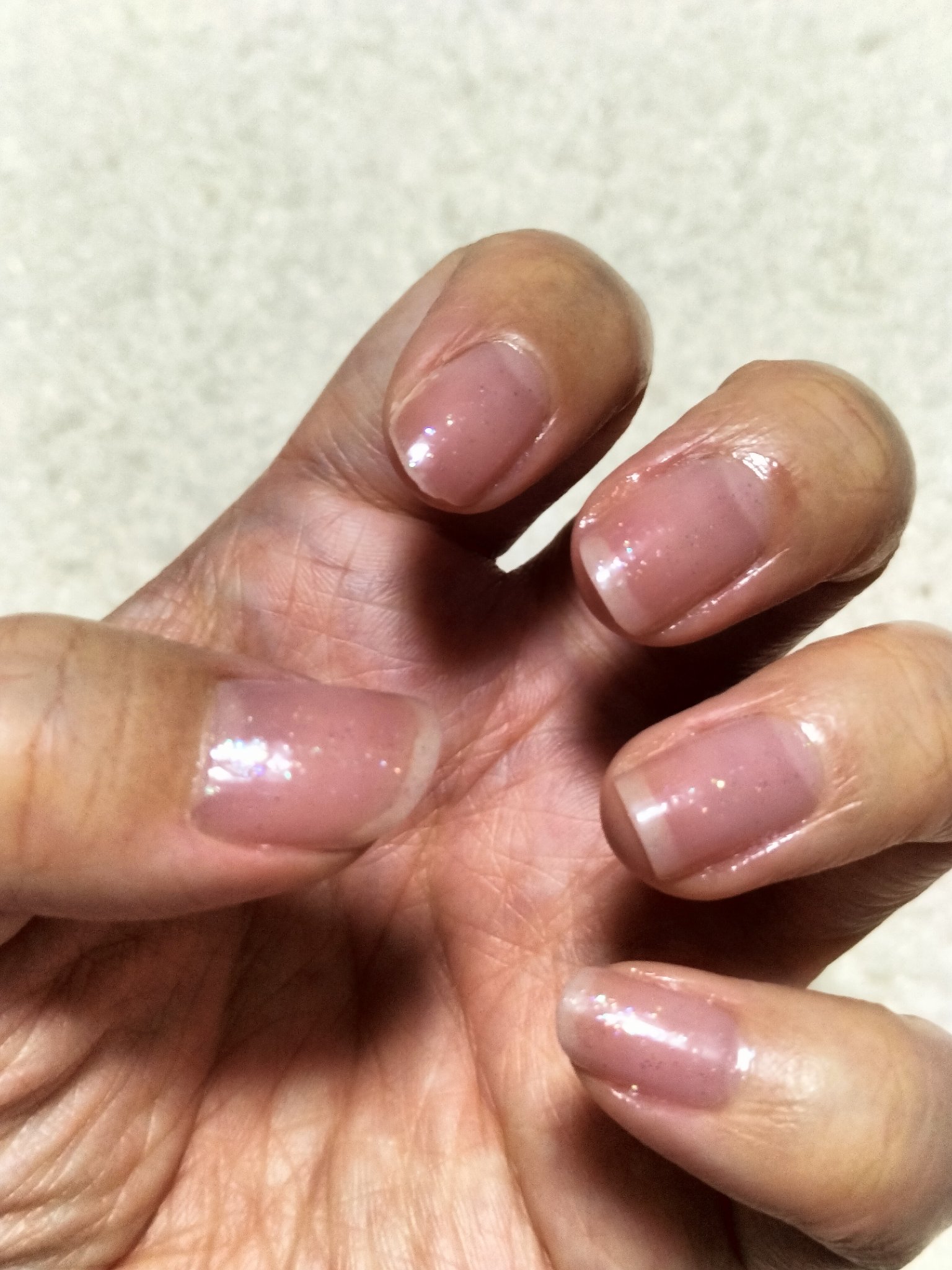 ネイルホリック Top coat SP042 ラメ/ネイルホリック/ネイルトップコートを使ったクチコミ（2枚目）