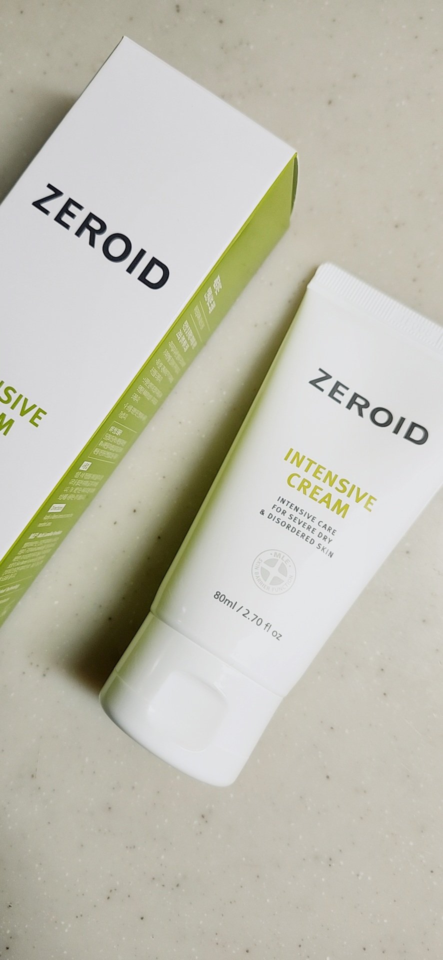 インテンシブクリーム/ZEROID/フェイスクリームを使ったクチコミ（1枚目）