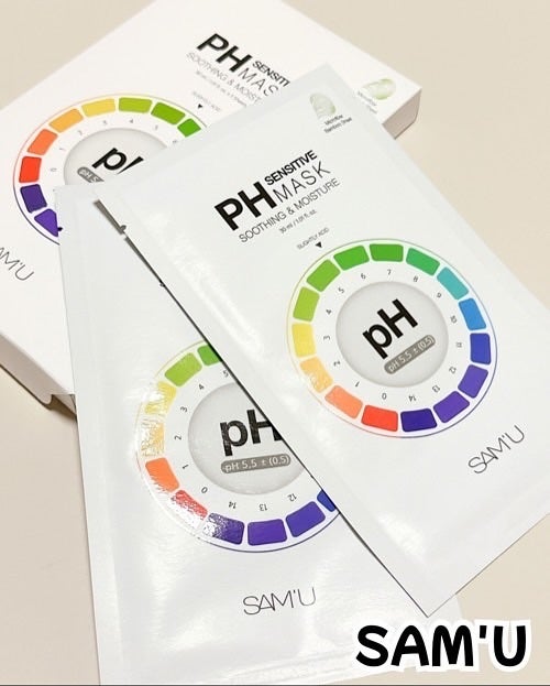 PHセンシティブマスクスージング&モイスト/SAM'U/シートマスク・パックを使ったクチコミ(1枚目)