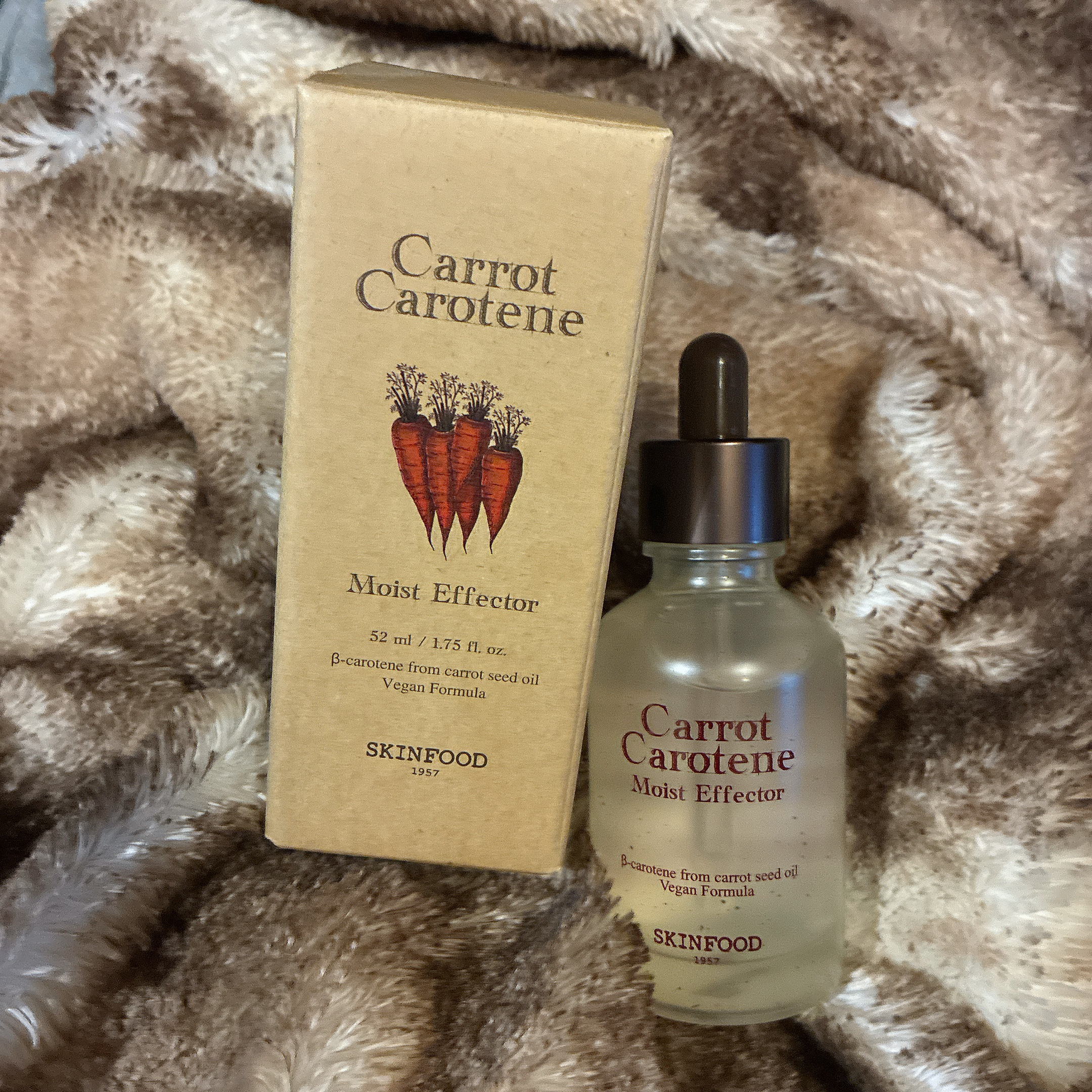 キャロットカロテン モイストエフェクター/SKINFOOD/美容液を使ったクチコミ（1枚目）